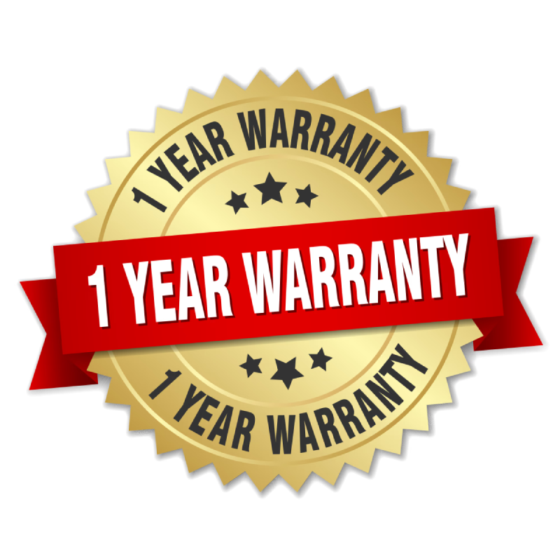 1 Year warranty